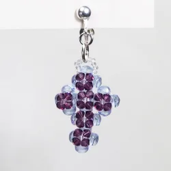 Clips  - Silver 925 - Earrings Trina - Clips  - Silver 925 - Argent 925